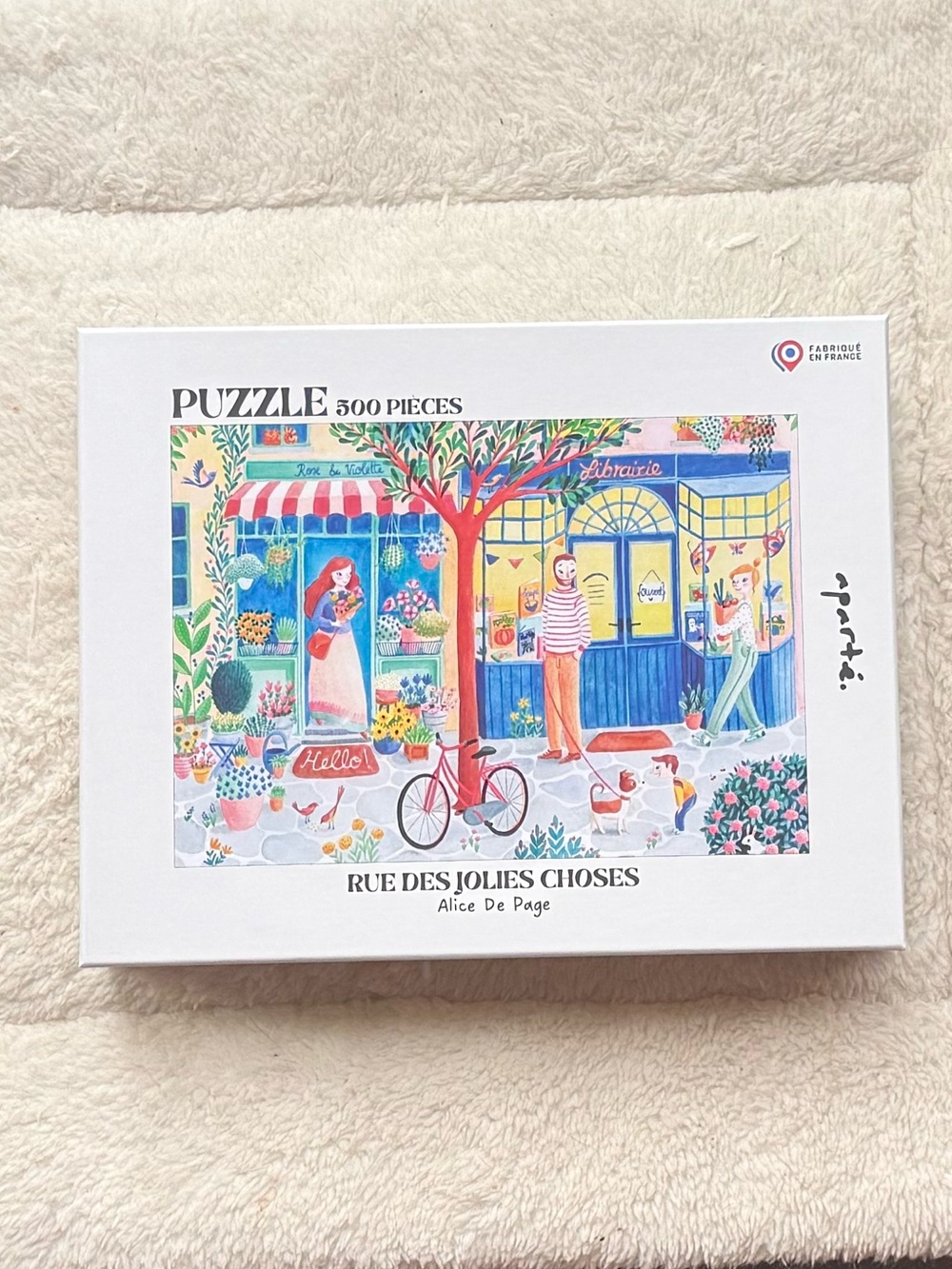 Aparte Street of Pretty Things Jigsaw Puzzle